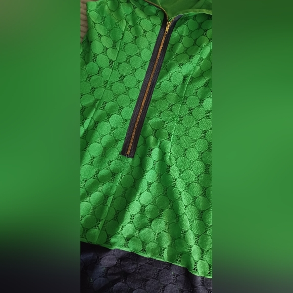 Adrianna Papell Dress Green/Blue Womens 8 - Picture 5 of 5